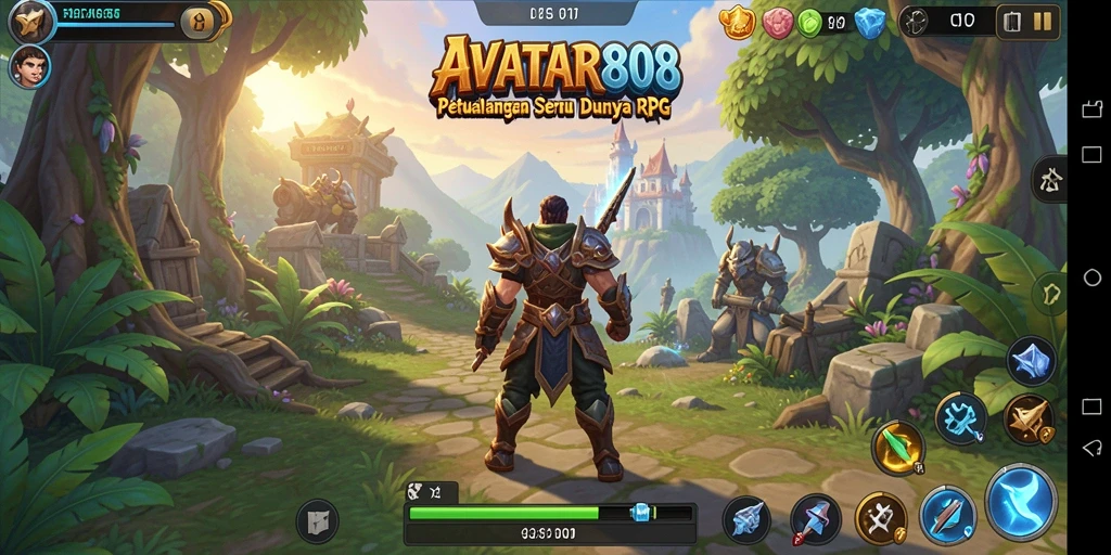 Tampilan gameplay epik dalam AVATAR808 yang memukau!