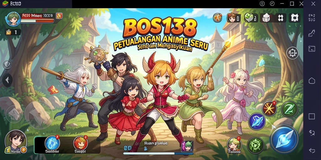 Gameplay <strong>BOS138</strong> menampilkan aksi seru di dunia anime yang menawan.