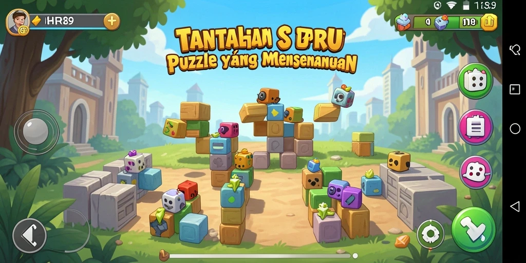 Tampilan gameplay <strong>HR89</strong> yang menarik dan penuh warna.