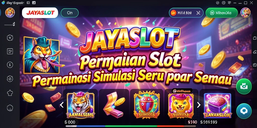 Tampilan gameplay JAYASLOT yang menarik dan interaktif.