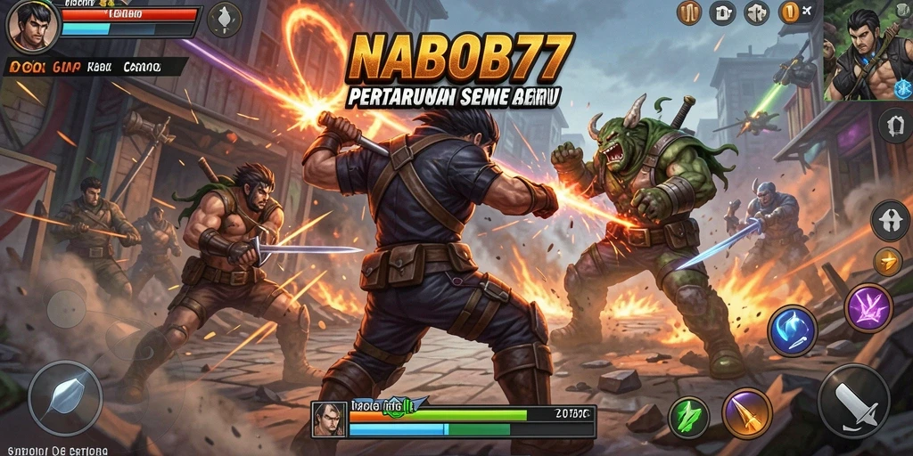 Tangkapan layar gameplay NABOB77 yang penuh aksi dan seru.