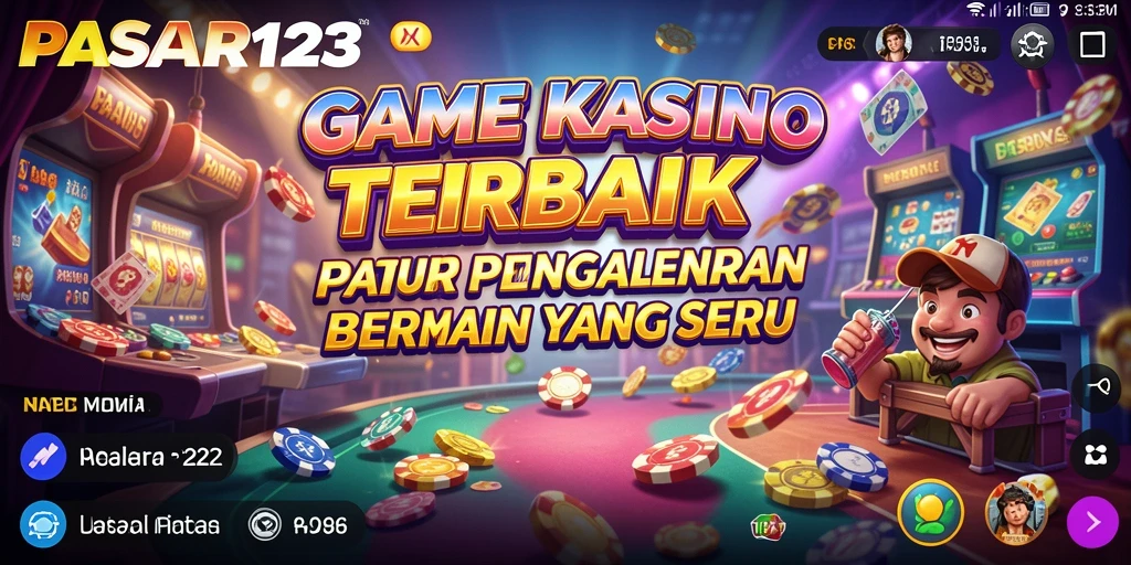 Tampilan menarik dari gameplay Kasino PASAR123 yang mengasyikkan.