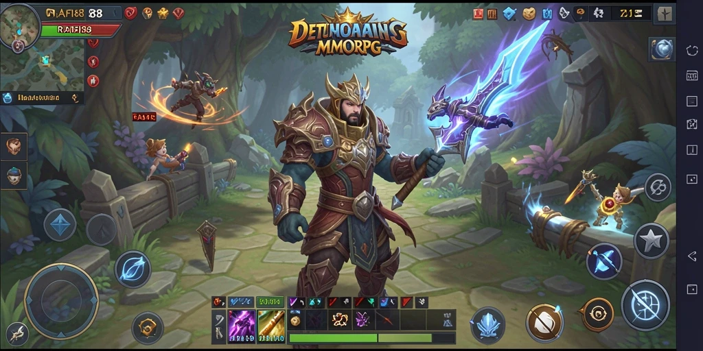 Tangkapan layar utama RAFI88 menampilkan aksi mendebarkan di dunia MMORPG.