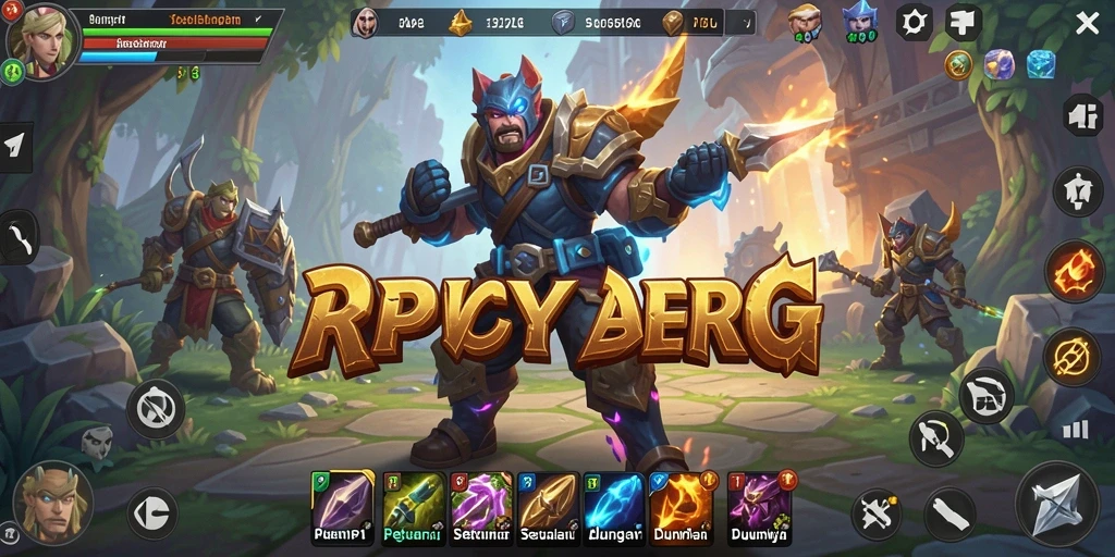 Tampilan gameplay RPVIP1 yang seru dan mendebarkan.
