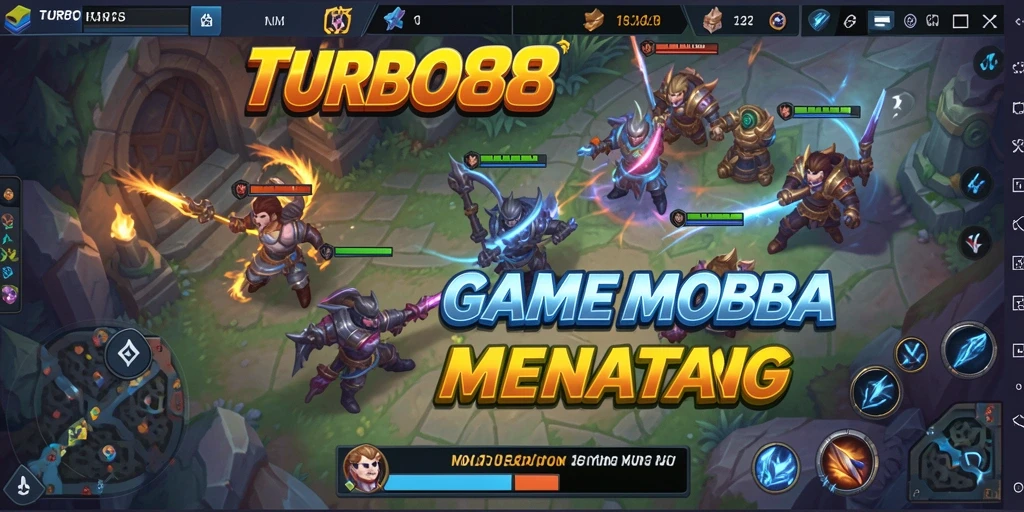 Tampilan gameplay seru dan dinamis dalam TURBO88 yang menantang.